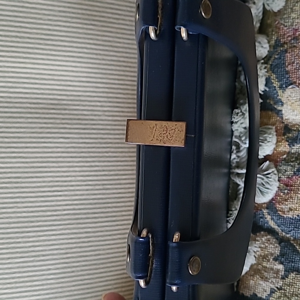 VTG Navy handbag - Picture 5 of 8